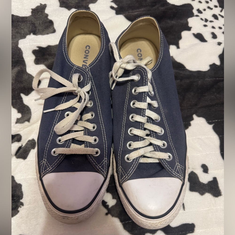 Converse Dark Blue Canvas Shoes